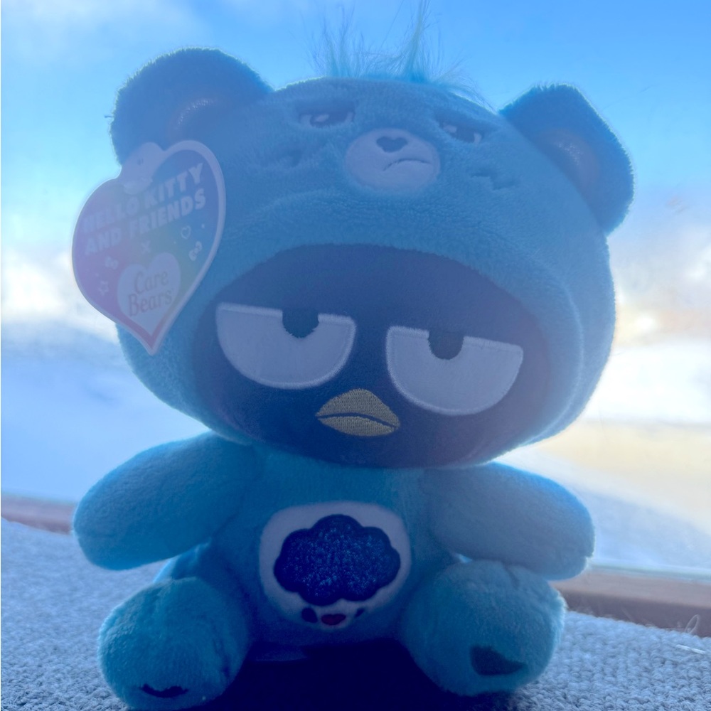 Badtz-Maru dressed as grumpy bear!